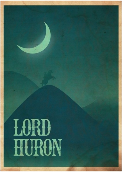 Indie Halk Illüstrasyon Tablo Ahşap Poster Dekoratif