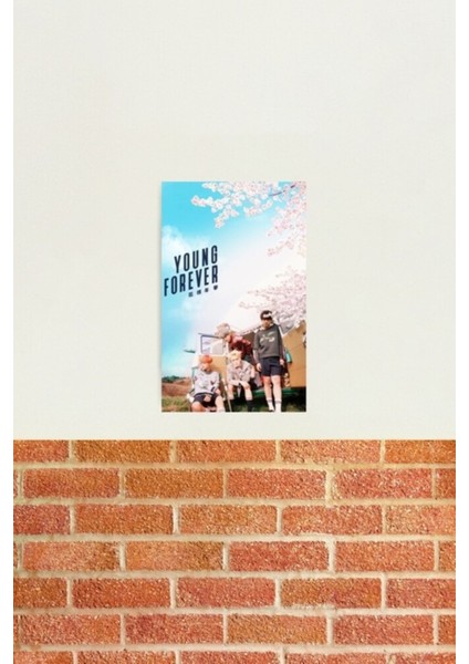 Bts Sonsuza Kadar Genç Tablo Ahşap Poster Dekoratif KOD2199