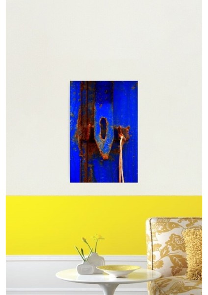 Moroccan Rust Iıı [baskı ve Ipad Kılıfı] Tablo Ahşap Poster Dekoratif