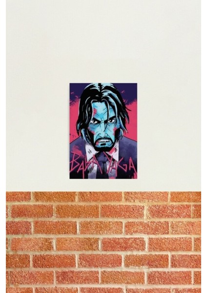 Baba Yaga Tablo Ahşap Poster Dekoratif