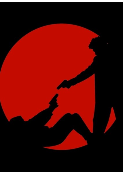 Rezervuar Köpekleri Siluet Tablo Ahşap Poster Dekoratif