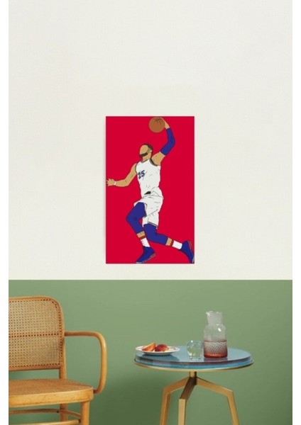 Ben Simmons Smaç Smaç Tablo Ahşap Poster Dekoratif