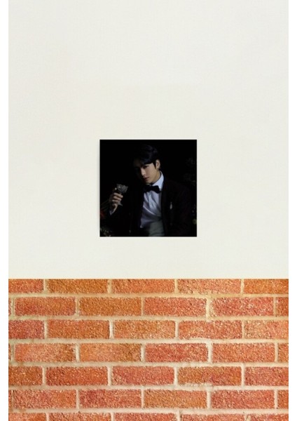 Jungkook Tablo Ahşap Poster Dekoratif KOD5150
