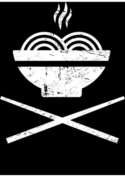 Ramen ve Yemek Çubukları | Anime Manga Tablo Ahşap Poster Dekoratif