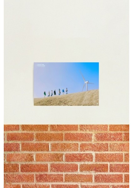 Bts 2021 Kış Paketi Kesilmiş Tablo Ahşap Poster Dekoratif KOD1303