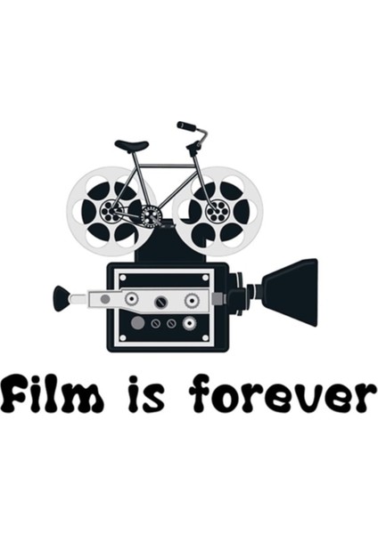 Film Is Forever Tablo Ahşap Poster Dekoratif