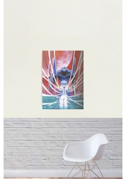 Evangelion Rei Ayanami Ünitesi 0 Tablo Ahşap Poster Dekoratif