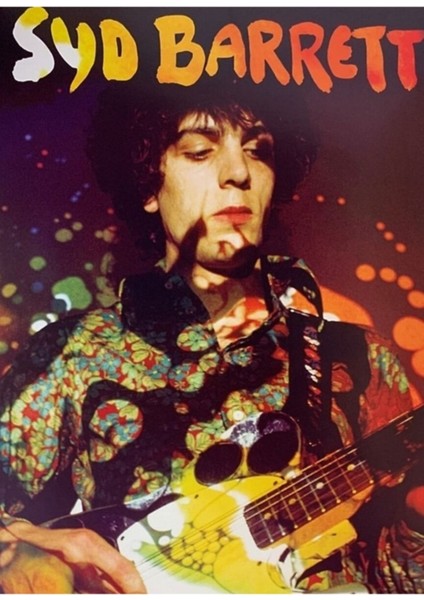 Syd Barrett Tablo Ahşap Poster Dekoratif