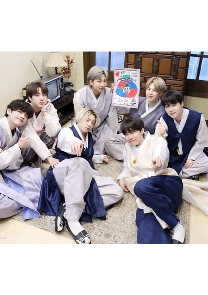 Bts Mag Tablo Ahşap Poster Dekoratif KOD5436