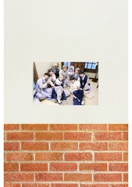 Bts Mag Tablo Ahşap Poster Dekoratif KOD5436