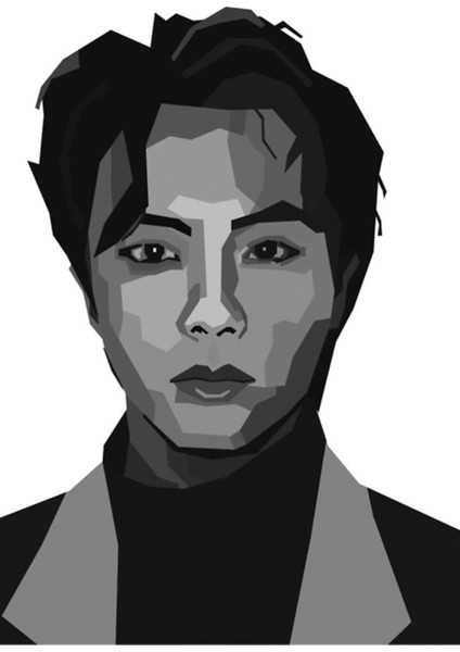 Kim Seok Jin Bts Tablo Ahşap Poster Dekoratif KOD3427