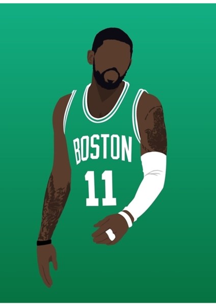 Kyrie Irving Tablo Ahşap Poster Dekoratif