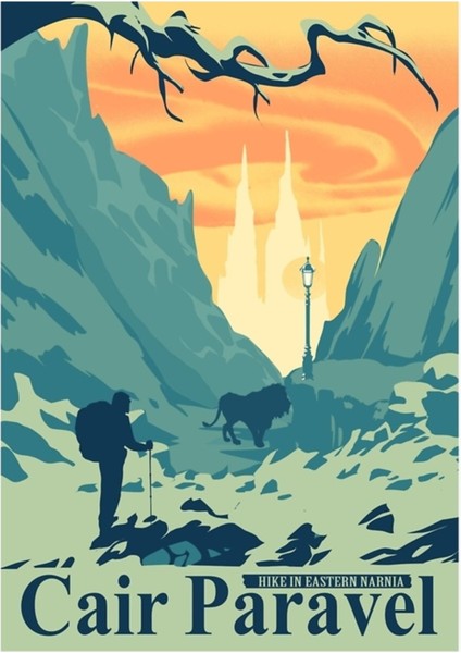 Cair Paravel Narnia Tablo Ahşap Poster Dekoratif