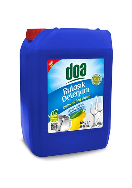 Limon Kokulu Bulaşık Deterjanı 4 kg