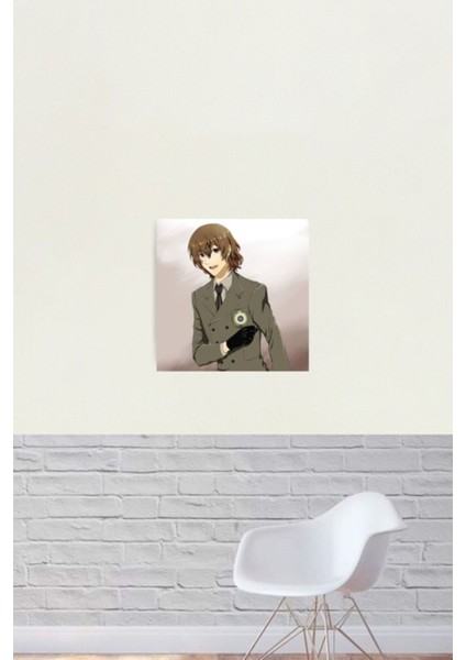 Dedektif Goro Akechi Tablo Ahşap Poster Dekoratif