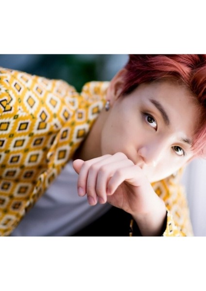Jk Idol / Jeon Jungkook Bts Idol Tablo Ahşap Poster Dekoratif KOD871