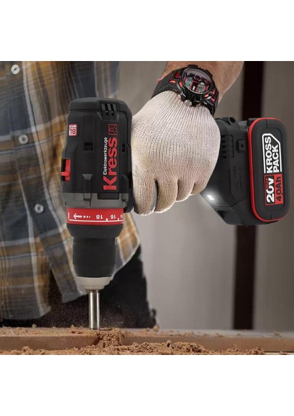 KUA72.91 20VOLT Kömürsüz Profesyonel Şarjlı Matkap (Akü Dahil Değildir)