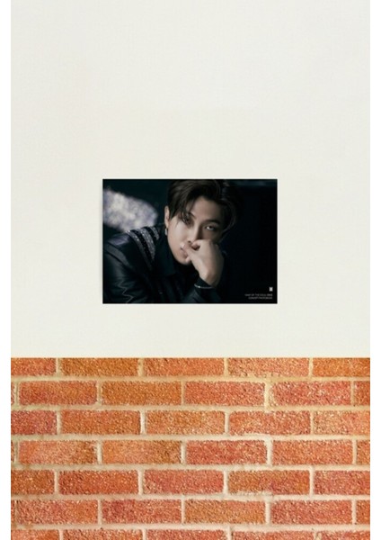 Bts Açık:e | Rm Tablo Ahşap Poster Dekoratif KOD3734