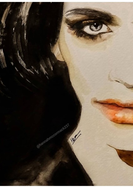 Brian Molko Plasebo Suratlı Tablo Ahşap Poster Dekoratif