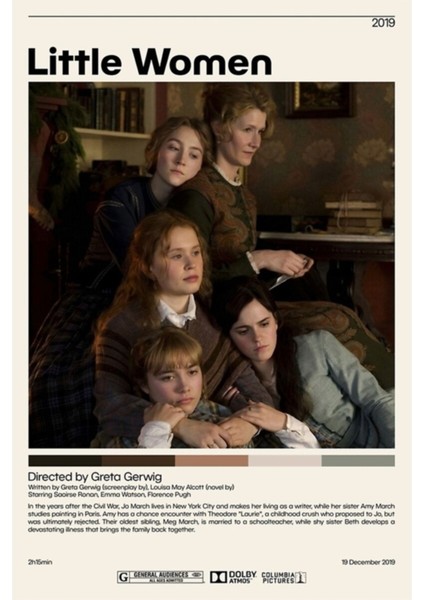 Little Women | Greta Gerwig, , Tablo Ahşap Poster Dekoratif