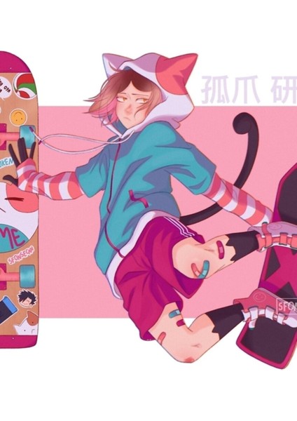 Kenma Sk8 The Infinity Au Tablo Ahşap Poster Dekoratif