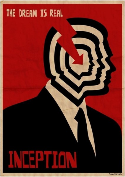 Inception Poster Tablo Ahşap Poster Dekoratif