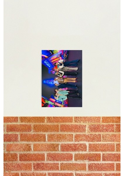 Bts Tablo Ahşap Poster Dekoratif KOD5927