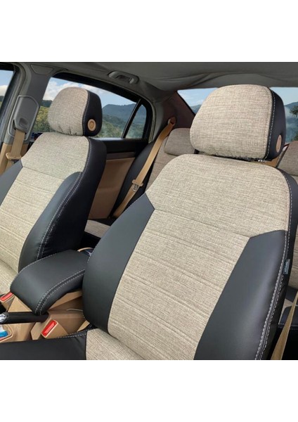 Opel Vectra Araca Özel Oto Koltuk Kılıfı - Keten ve Deri fiyatları