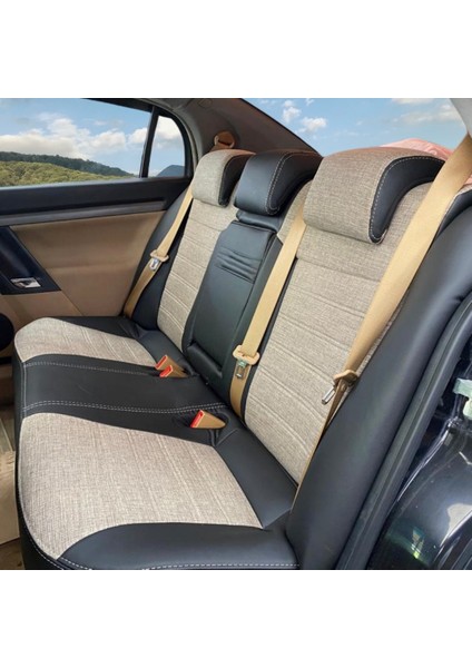 Opel Vectra Araca Özel Oto Koltuk Kılıfı - Keten ve Deri fırsatları