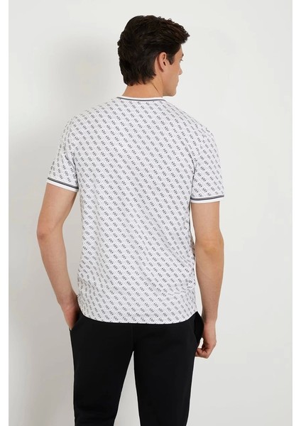 Erkek Tamamı 4g Logolu T-Shirt modelleri