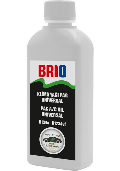 Klima Yağı Pag Universal R134A  + 1234YF + Ev 250 ml