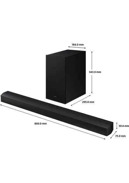 HW-B650D Soundbar