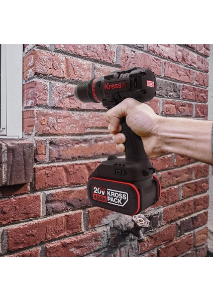 KUC30.91 20VOLT Kömürsüz Profesyonel Şarjlı Darbeli Matkap (Akü Dahil Değildir)