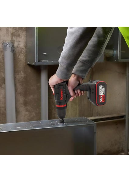 KUC30.91 20VOLT Kömürsüz Profesyonel Şarjlı Darbeli Matkap (Akü Dahil Değildir)