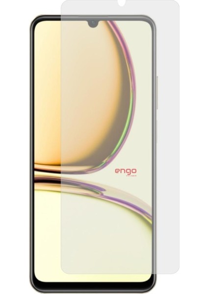 Realme C53 Ekran Koruyucu Mat Parmak Izi Bırakmaz Şeffaf