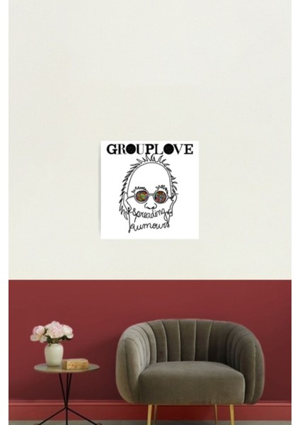 Grouplove Söylentiler Yayılıyor Tablo Ahşap Poster Dekoratif