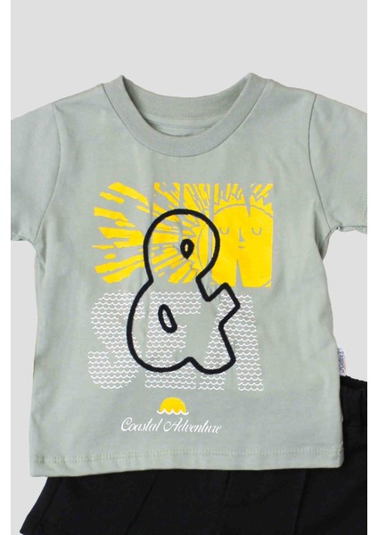 Sun-Sea Bakılı Tişört ve Kapri 2'li Takım fiyatları