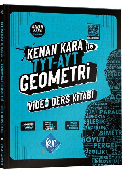 Kr Akademi Yayınları Kenan Kara İle TYT - AYT Geometri Video Ders Kitabı