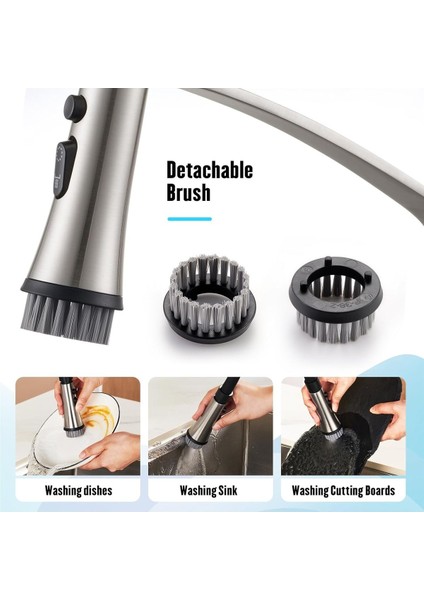 Mutfak Evye Bataryası Spiralli Yeni Model Fırçalı Fiskiye Beyaz Ithal 7 Yıl Garanti modelleri