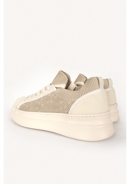 Erkek Günlük Trikolu Casual Comfort Ayakkabı 19292 Bej