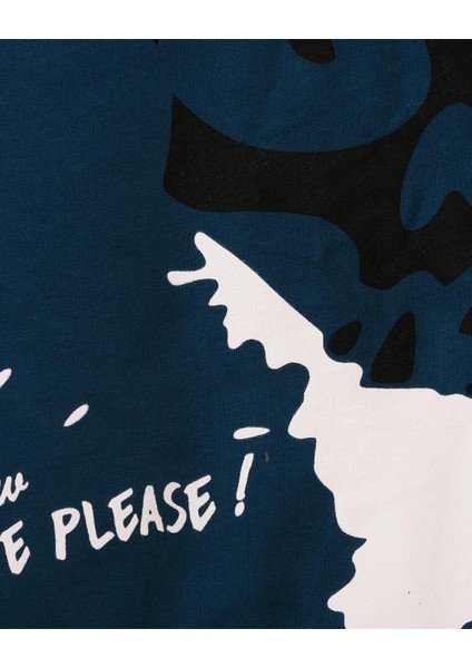 Kuru Kafa Baskılı Kapüşonlu Sweatshirt fiyatları