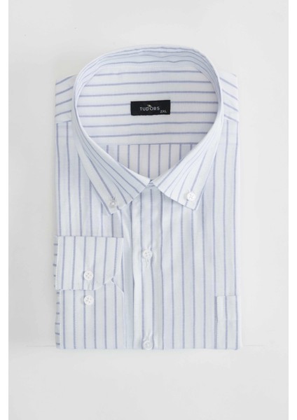 Battal Boy Büyük Beden Çizgili Erkek Gömlek fiyatları