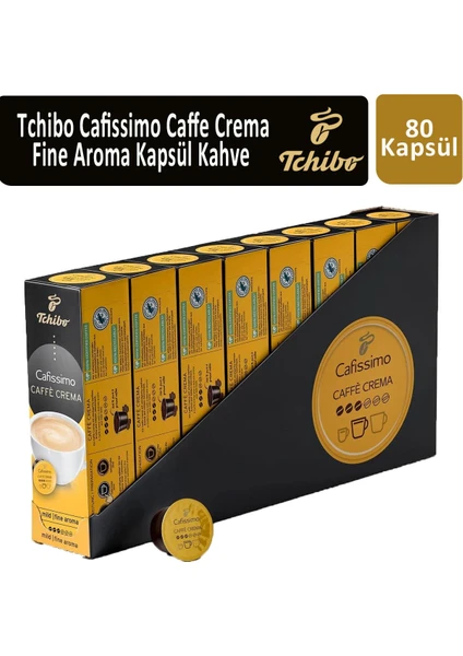 Cafissimo Caffe Crema Fine Aroma Kapsül Kahve x 8 Adet