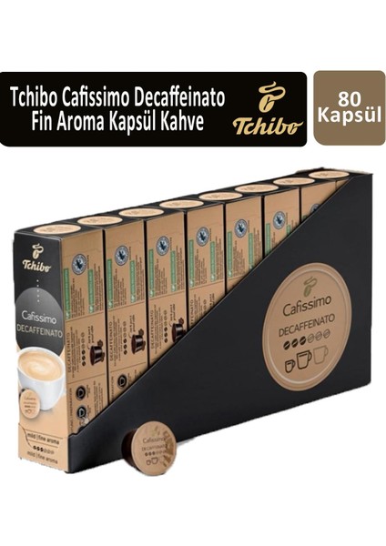 Cafissimo Caffe Crema Decaffinated Kapsül Kahve x 8 Adet
