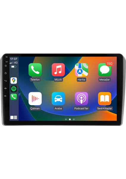 Ford Fiesta (2006-2009) Android 14 Multimedya Carplay 10 Inch 8 GB Ram / 128 GB Hafıza CRV-4119XAA
