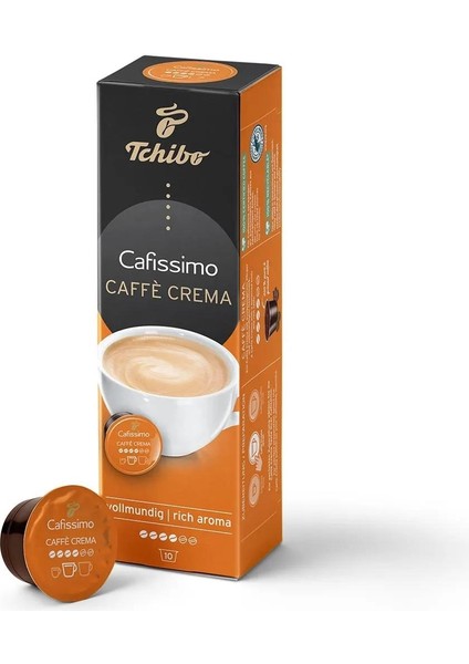 Cafissimo Caffe Crema Rich Aroma Kapsül Kahve x 8 Adet