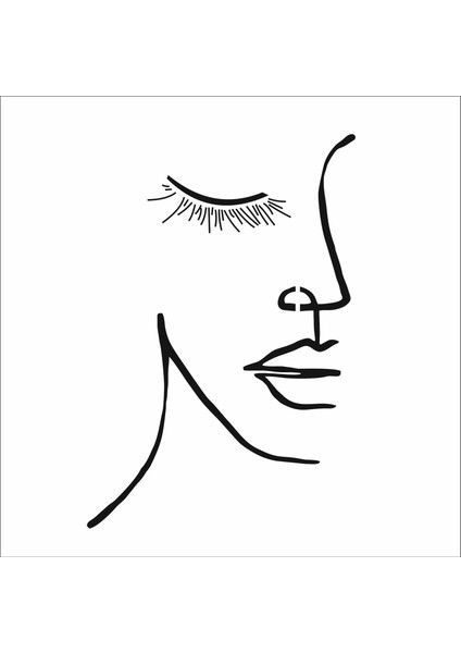 Stencil Sarayi Boyama Şablon Figür - 8100