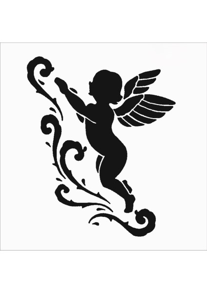 Stencil Sarayi Boyama Şablon Figür - 8162