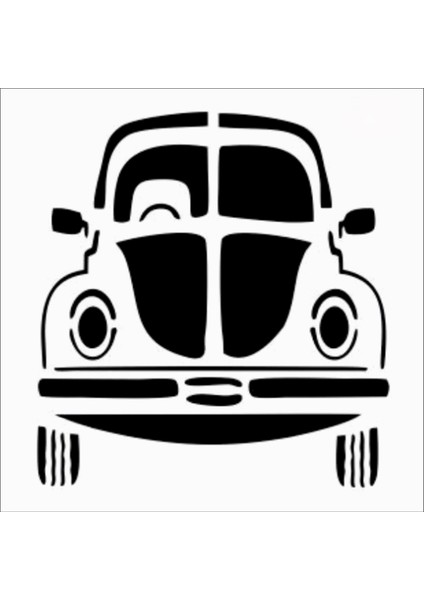 Stencil Sarayi Boyama Şablon Figür - 8317