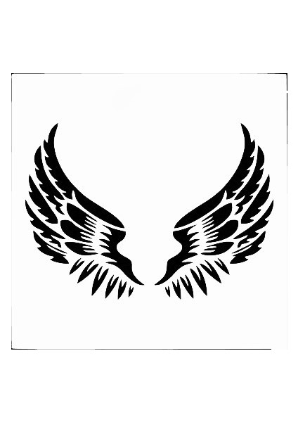 Stencil Sarayi Boyama Şablon Figür - 4572